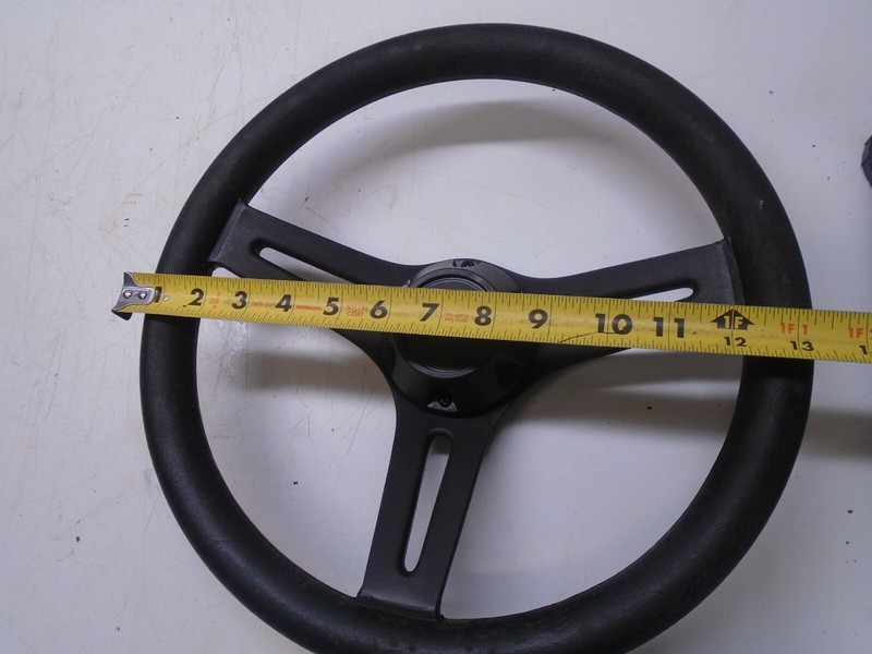 ZZ1STEERING WHEEL STANDARD 13” MARINE BOAT With Hub