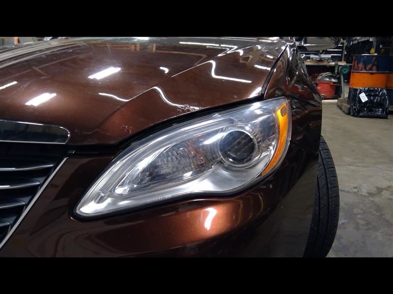 Driver Left Headlight Chrome Bezel Fits 11-14 200 1259361