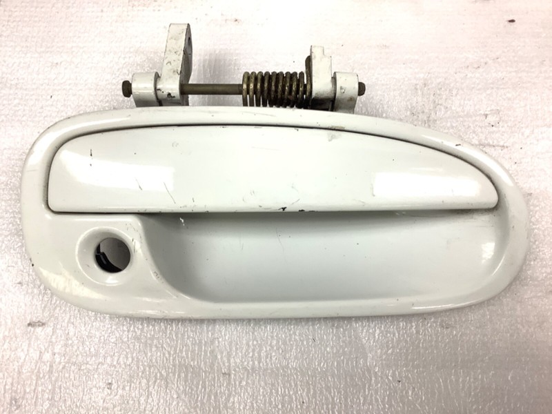 96-00 Civic Right Front Door Exterior Outside Pull Handle White OEM