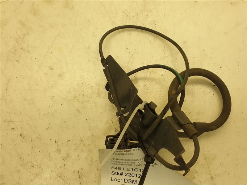 2013 LEXUS ES300H PASSENGER SIDE FRONT ABS SENSOR ASSEMBLY