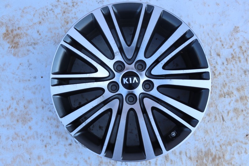 2014-2016 KIA CADENZA WHEEL RIM R18 18X7.5J FACTORY SILVER OEM
