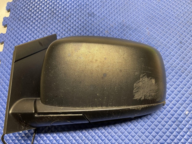 2008-2010 Dodge Caravan Driver Left Side Mirror Black Oem Tested