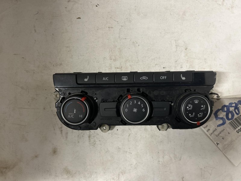 2015 VOLKSWAGEN PASSAT Heat AC Controller single zone 561907426J OEM 15