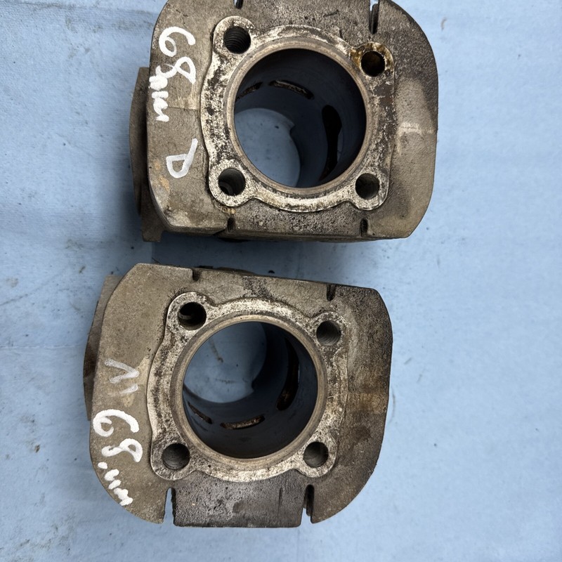 1973 Snojet Sno-Jet SST 440 433 vintage snowmobile Motor Cylinders Jugs