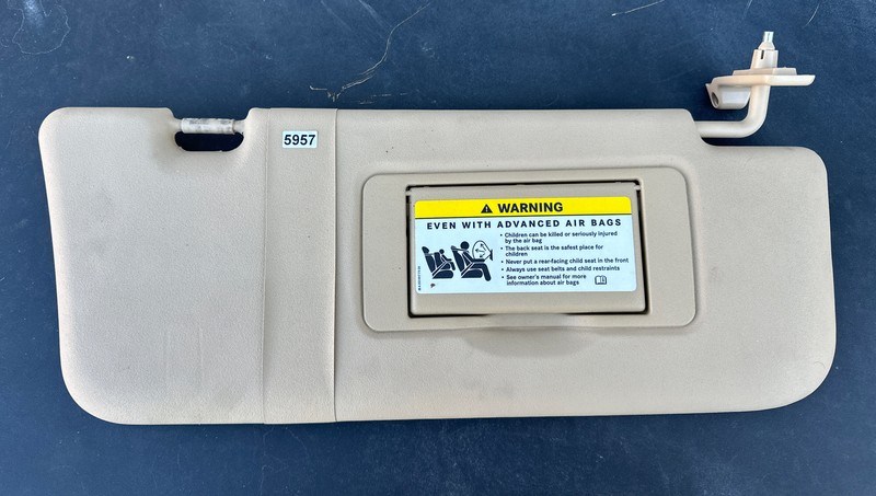 ✅ 2006-2012 Mercedes-Benz ML350 W164 Passenger Sun Visor Sunvisor Sand OEM ✅