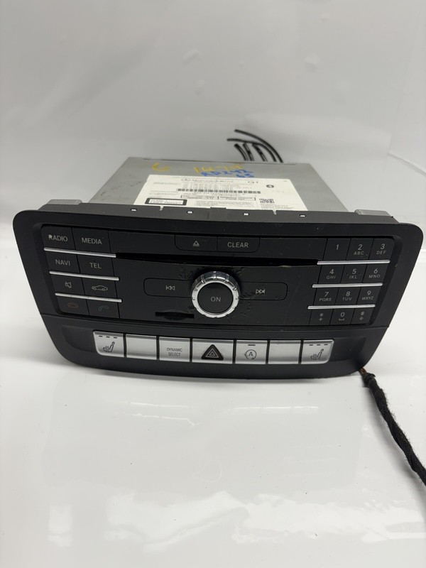 14-2021 MERCEDES CLA250 C117 DASH RADIO NAVIGATION CONTROL SWITCH CD PLAYER OEM