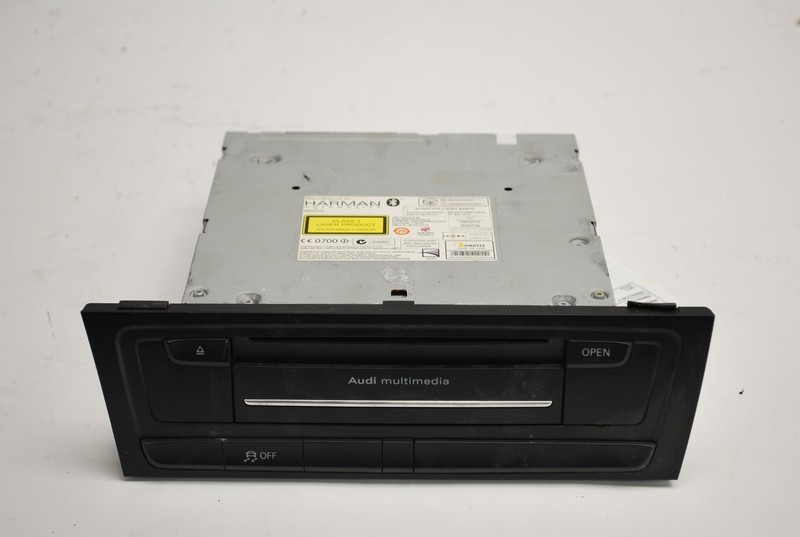 2010-2012 AUDI A5 DASH MULTIMEDIA AM FM CD CHANGER PLAYER RECEIVER UNIT OEM