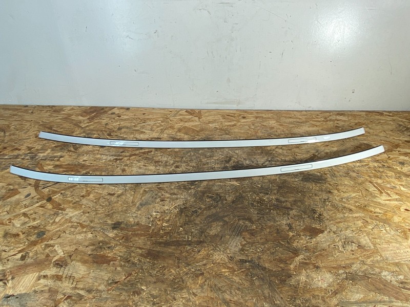 12-19 BMW F30 F80 328 335 M3 Sedan Roof Rack Rail Molding Trim Set White OEM✅