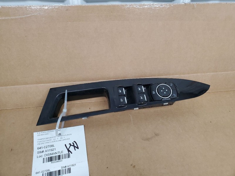 Driver Front Door Switch Driver's Mirror And Window Fits 13-20 FUSION 296003