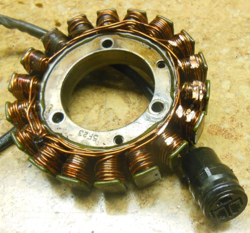 2006 Kawasaki Ninja ZX600 ZX 600 J ZZR600 Engine Stator Magneto Coil Generator