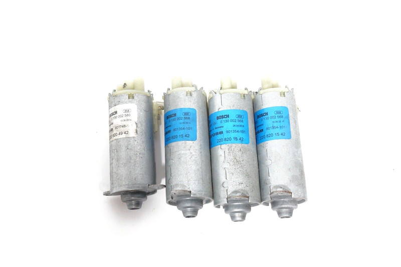 03-06 MERCEDES S430 W220 FRONT LEFT DRIVER SEAT ADJUSTMENT MOTOR SET OF 4 OEM