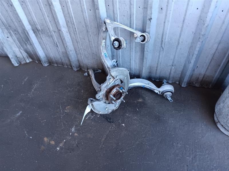 16-19 Jaguar XF Right Front Suspension Spindle Knuckle Set Control Arm RWD