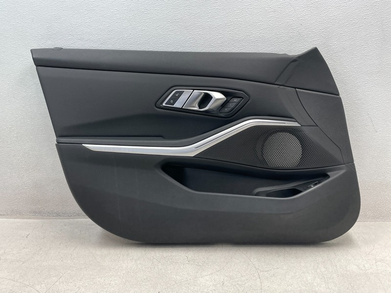 19-21 BMW 330i M340i G20 Front Left Driver Interior Door Cover Panel 1633 OEM