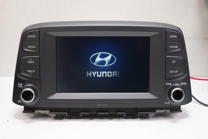 HYUNDAI KONA Radio Display Head Unit AM-FM Tuner OEM 2018 - 2020