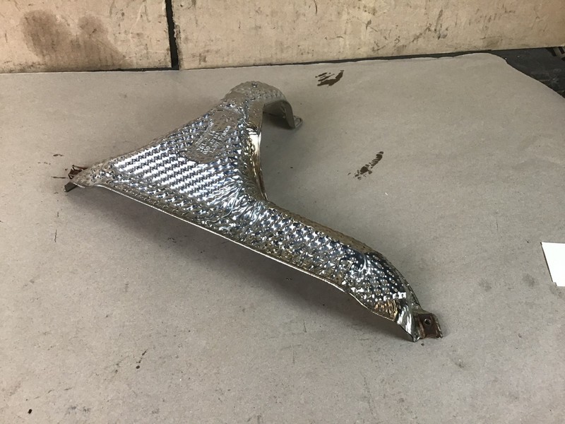 McLaren 650S 2015 Rear Right Engine Turbo Exhaust Heat Shield Cover 15-17 :Y