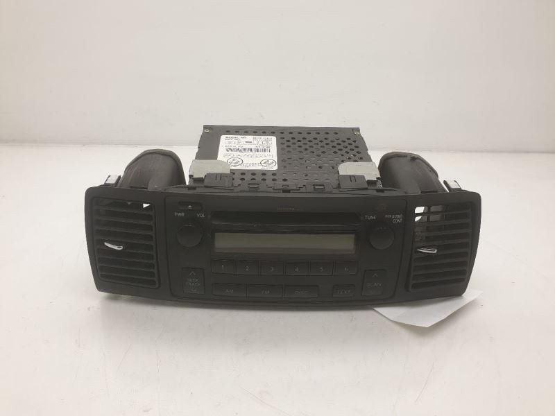 04-08 TOYOTA COROLLA RADIO/STEREO RECEIVER UNIT ASSEMBLY
