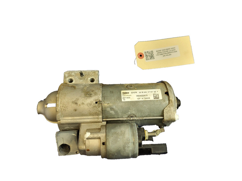 Used Oem BMW Starter Motor for 2023 430Xi Gran Coupe 2.0L AWD