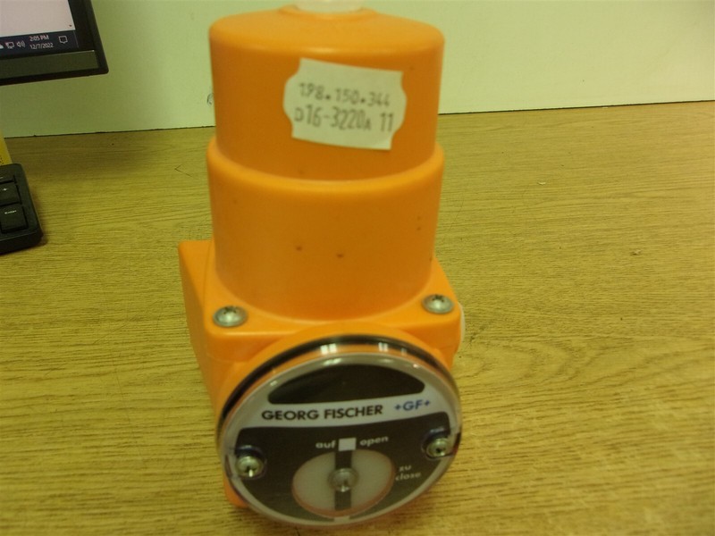 NEW Georg Fischer 198.150.344 Pneumatic Actuator Ball Valve