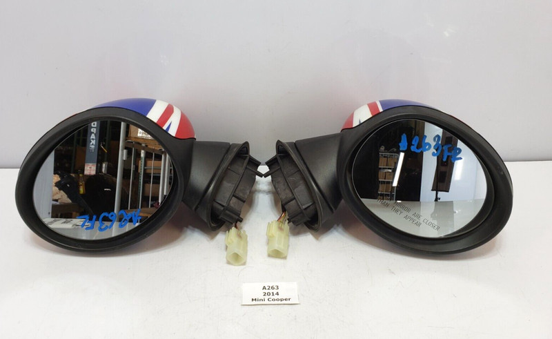 ✅ 14-19 OEM Mini Cooper F56 Front Left Driver Right Passenger Mirror Assy SET
