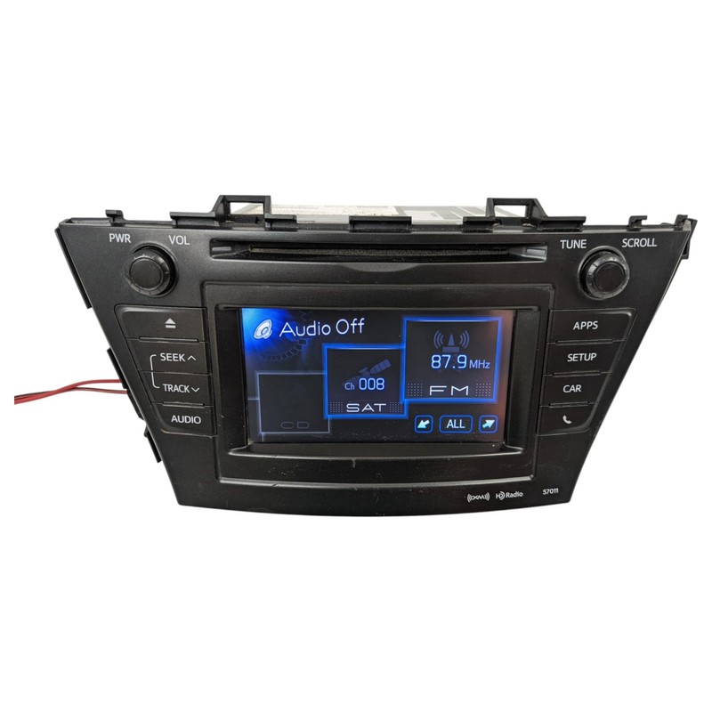 12 13 14 Toyota Prius V Touch Screen Stereo AM FM XM HD Radio CD Player OEM