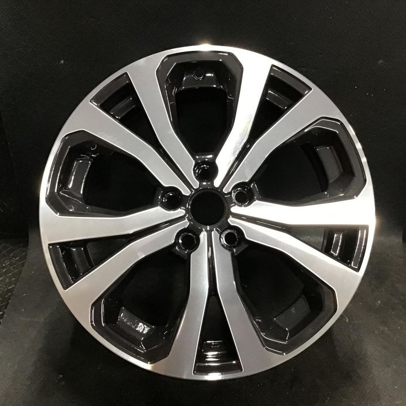 2019-2024 Subaru Forester 68869 A Wheel 18 x 7 Rim Black Machined 28111SJ040