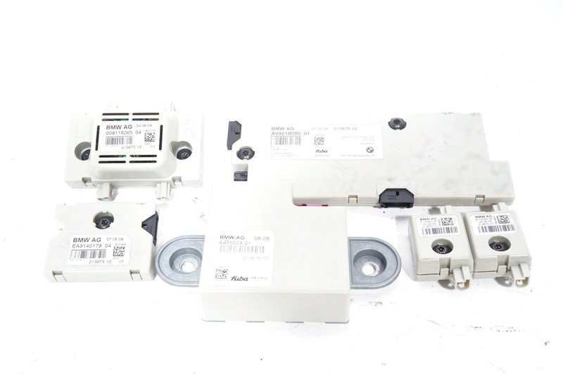 09 10 11 12 BMW 750I F01 ANTENNA BOOSTER AMPLIFIER MODULE SET OF 6 OEM