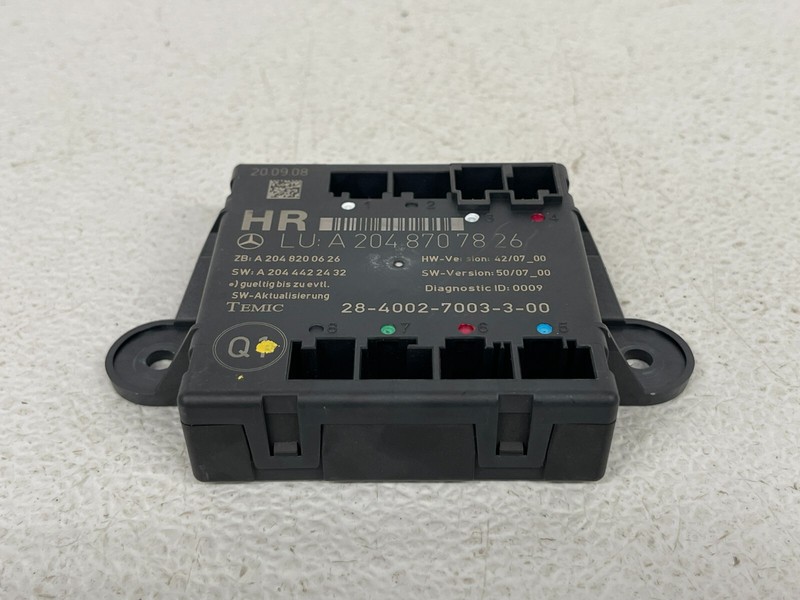 ⭐08-18 MERCEDES BENZ C300 C350 REAR RIGHT SIDE DOOR CONTROL MODULE OEM LOT2320