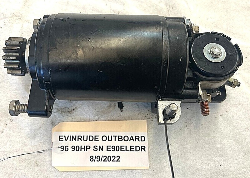 Johnson Evinrude Outboard 75hp - 140hp Starter and Relay 0584980 FRESHWATER!!