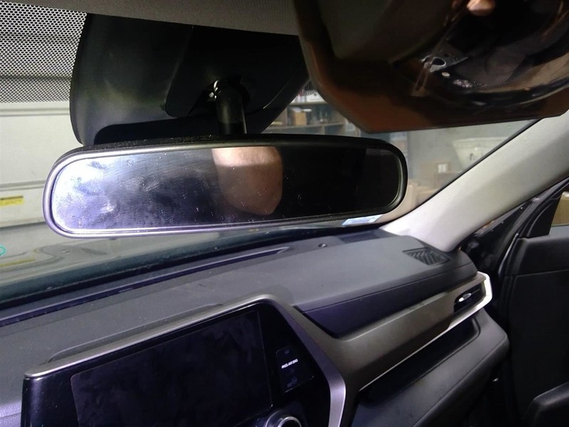 Rear View Mirror Without Digital Manual Dimming Fits 17-25 HIGHLANDER 1780610