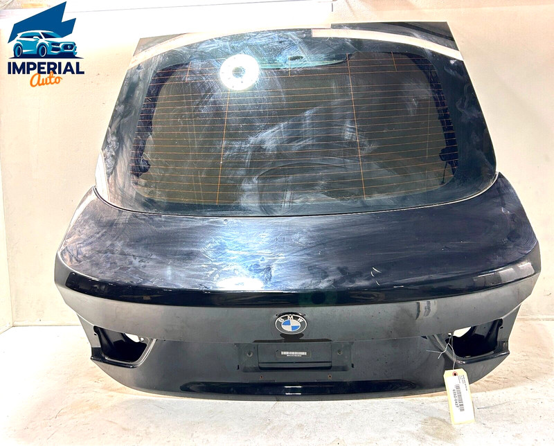 17-20 BMW 430xi Gran Coupe F36 LIFTGATE BACK DOOR SHELL & GLASS OEM BLACK =668=