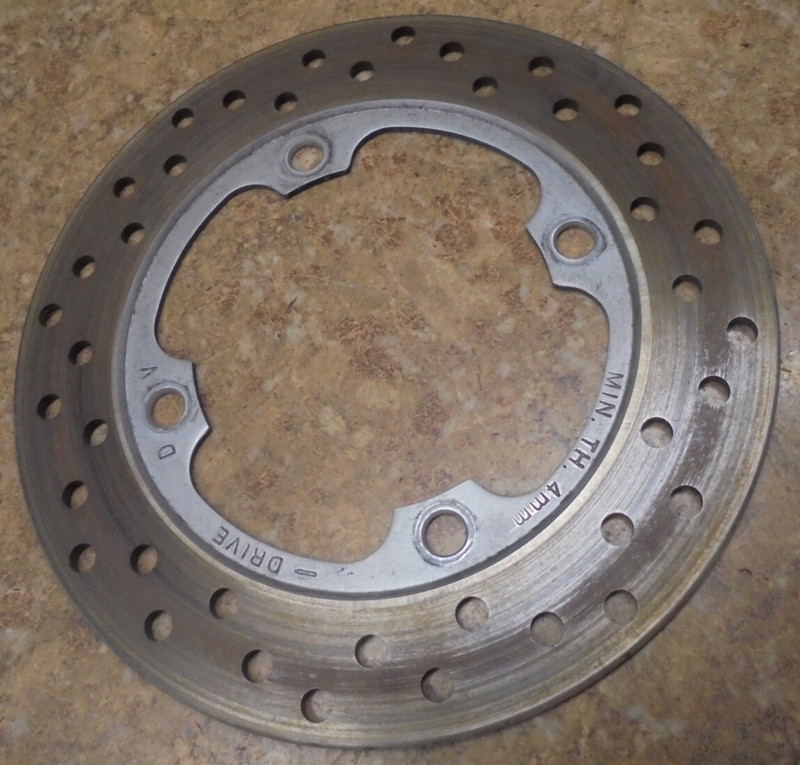 2005 Honda CBR1000RR CBR 1000 RR CBR1000 Rear Rim Wheel Disk Brake Rotor Back 05