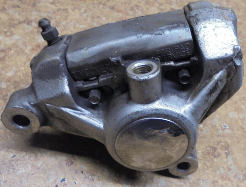 1985 Yamaha XJ700 XJ 700 Maxim Left Front Disk Brake Caliper Wheel 85