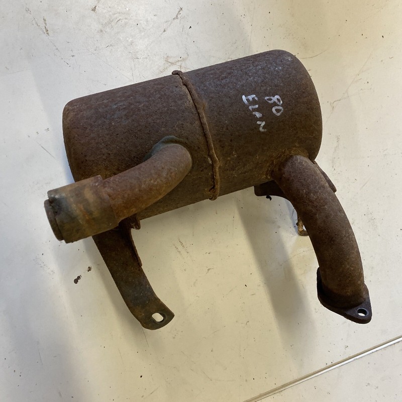 1980 Vintage Ski-doo Elan Muffler Exhaust System Good