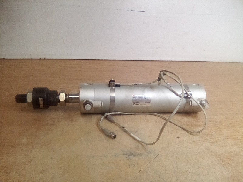 SMC CDG1BN50-150 Pneumatic Cylinder W/Ja63-18-150 Joint Coupler