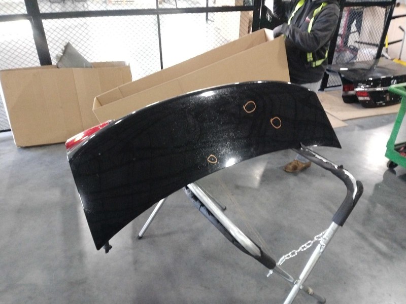 2015 Subaru Legacy Deck Lid Trunk Lid Black OEM Used 3 Dings 145K Miles