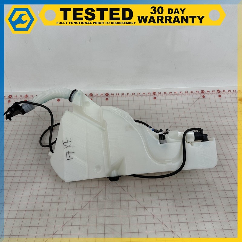17-19 JAGUAR XE WINDSHIELD WIPER WASHER FLUID RESERVOIR TANK OEM