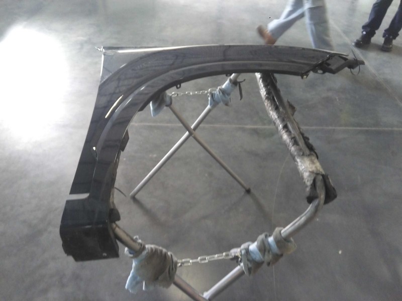 2023 Hyundai Palisade Black Right Fender OEM Used 696559 54000 Miles