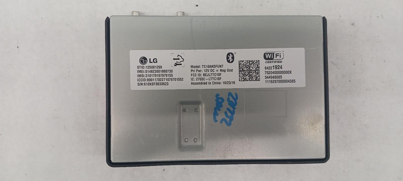 2017 SIERRA SILVERADO 1500 2500 3500 Communication module 84221924 OEM 17