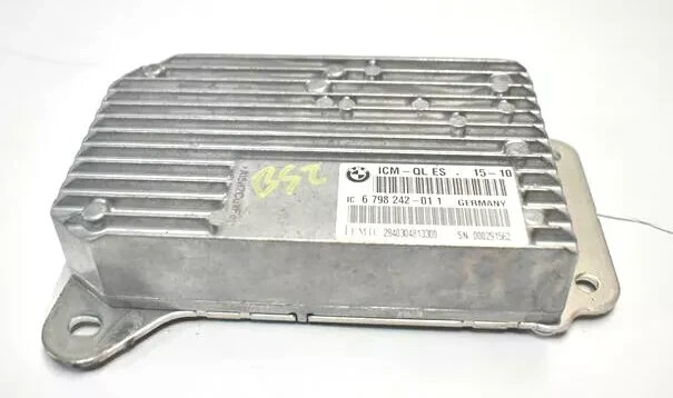 11-13 BMW 550i ICM Integrated Chassis Management Control Module 6798242 OEM