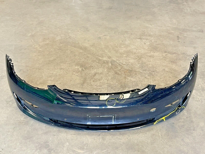⭐2017-2022 TESLA MODEL 3 FRONT BUMPER COVER PANEL FACIA W/ 6 PDC BARE OEM LOT2TP