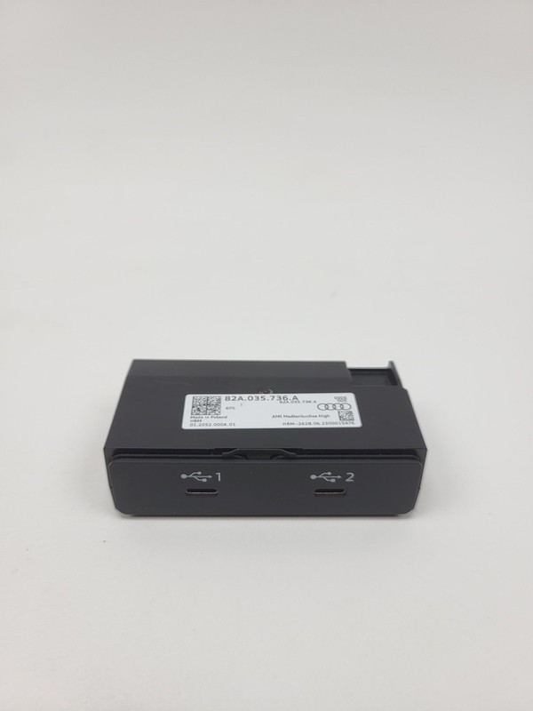 2022-2024 Audi S3 Front Dash Dual USB Type-C Port Outlet 2.0L OEM 82A-035-736-A