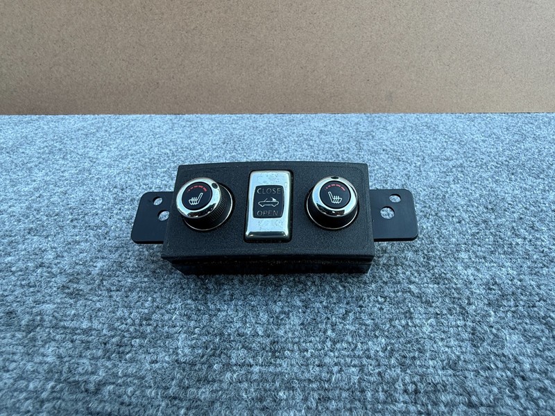 INFINITI G37 CONVERTIBLE 09-15 OEM SEAT HEAT AC ROOF TOP CONTROL SWITCH BUTTON