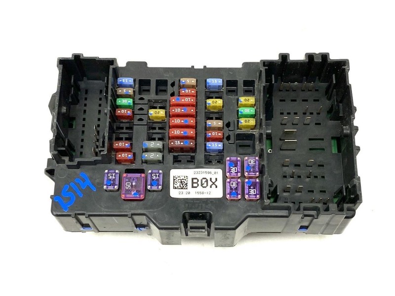 Cabin Fuse Box 23231596 Fits 2018 Chevrolet Colorado 87042