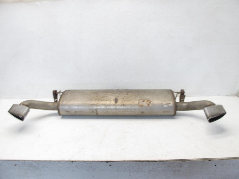11-13 BMW X5 4.4 V6 TWIN TURBO N63 REAR EXHAUST MUFFLER DUAL TIP OEM 031324