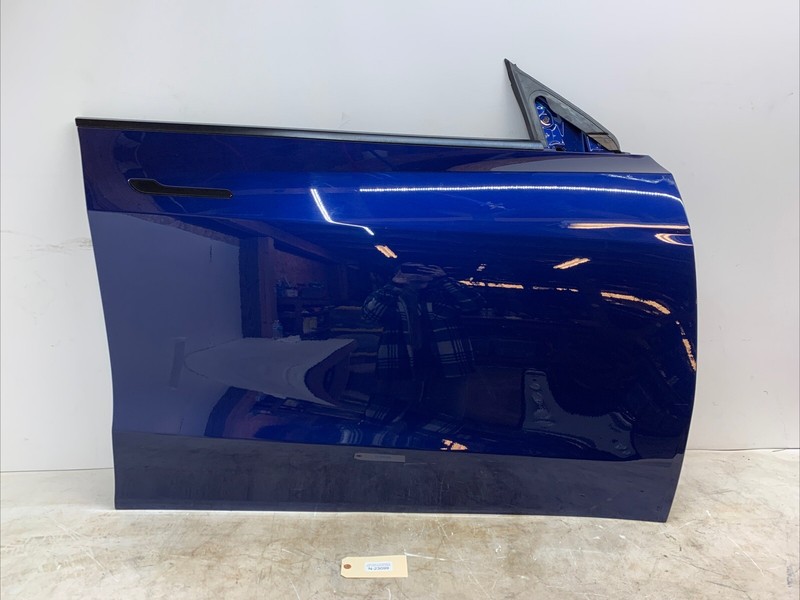 ⚡️20-24 Tesla Model Y Front Passenger Side Door Shell Panel Right Blue 23099 UP