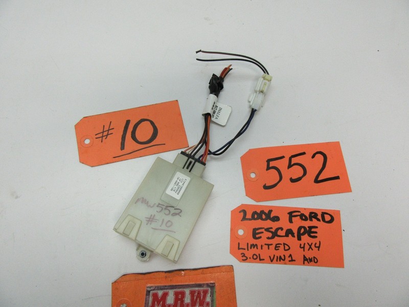 01-07 ESCAPE ECM RELAY WIRE PLUG CONNECTOR 050609134413 INALFA THERM 901-1004-01