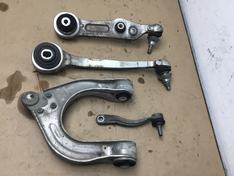 Mercedes SL550 R231 2013 RWD Front Right Passenger Control Arm Set 4 PCS 13-19:Y