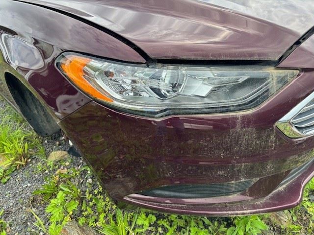 Passenger Headlight Halogen Without LED Accent Fits 17-20 FUSION 1606410