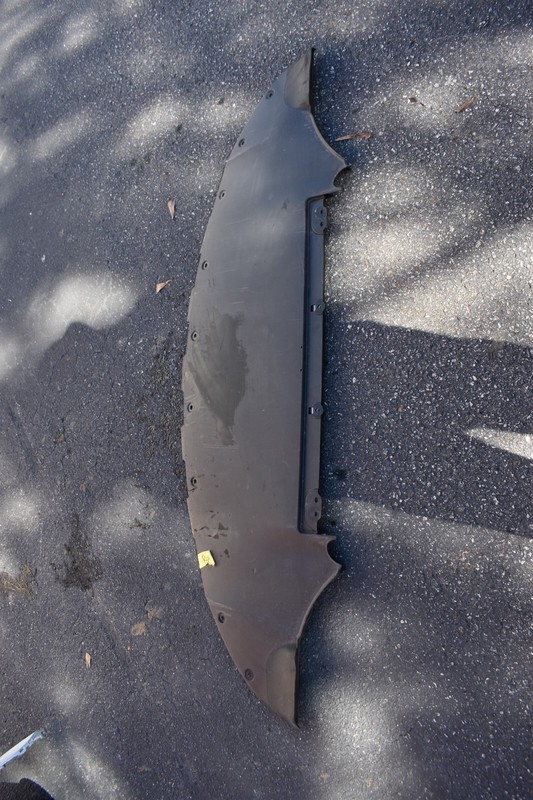 2017-2020 TESLA MODEL 3 FRONT SPLASH SHIELD FACTORY OEM