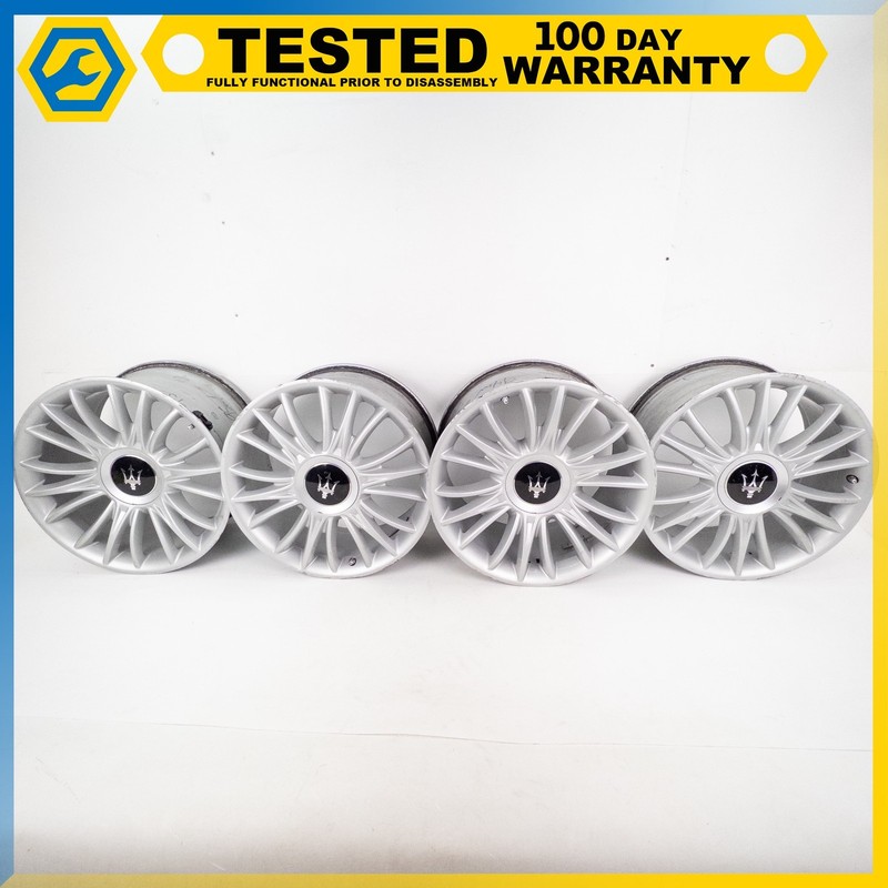 14-19 MASERATI QUATTROPORTE FRONT REAR WHEEL RIM SPOKES 19X8.5 19X10 OEM